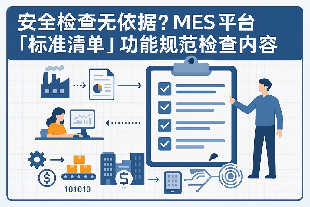 安全检查无依据？MES 平台「标准清单」功能规范检查内容